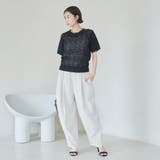 レースサマーニットプルオーバー | coen【women】 | 詳細画像11 