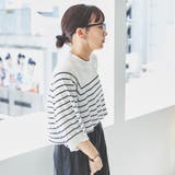 ドルマンボーダーサマーニット | coen OUTLET | 詳細画像11