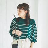 ドルマンボーダーサマーニット | coen OUTLET | 詳細画像14