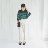 ドルマンボーダーサマーニット | coen OUTLET | 詳細画像7
