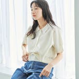 クロップドメッシュニットポロシャツ | coen OUTLET | 詳細画像20 