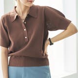 MOCA | クロップドメッシュニットポロシャツ | coen OUTLET