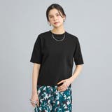 サラコソウバリクルー5分袖サマーニット | coen【women】 | 詳細画像13