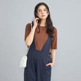 サラコソウバリクルー5分袖サマーニット | coen【women】 | 詳細画像16