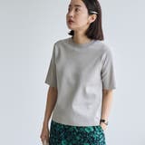 サラコソウバリクルー5分袖サマーニット | coen【women】 | 詳細画像3