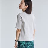 サラコソウバリクルー5分袖サマーニット | coen【women】 | 詳細画像4