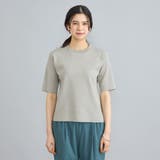 サラコソウバリクルー5分袖サマーニット | coen【women】 | 詳細画像40