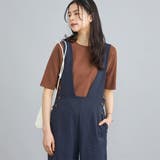 MOCA | サラコソウバリクルー5分袖サマーニット | coen【women】