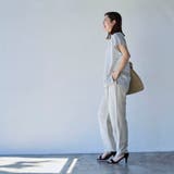 サラコハイネックフレンチスリーブサマーニットトップス | coen【women】 | 詳細画像20 