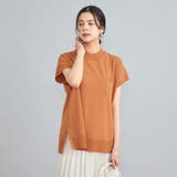 サラコハイネックフレンチスリーブサマーニットトップス | coen【women】 | 詳細画像26 