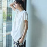 サラコハイネックフレンチスリーブサマーニットトップス | coen【women】 | 詳細画像3 