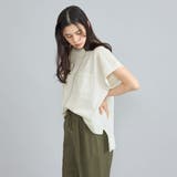 サラコハイネックフレンチスリーブサマーニットトップス | coen【women】 | 詳細画像33 