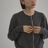 ソフトタッチ 配色レイヤード風ニットカーディガン | coen【women】 | 詳細画像18 