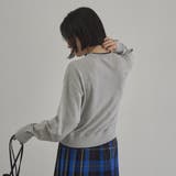 ソフトタッチ 配色レイヤード風ニットカーディガン | coen【women】 | 詳細画像7 