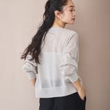 【UVカット】オータムシアークルーニットカーディガン | coen【women】 | 詳細画像10