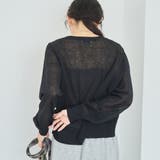 【UVカット】オータムシアークルーニットカーディガン | coen【women】 | 詳細画像4