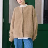 BEIGE | フェザーヤーンニットカーディガン | coen【women】
