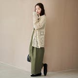 クロシェ襟付きニットカーディガン | coen【women】 | 詳細画像14