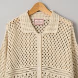 クロシェ襟付きニットカーディガン | coen【women】 | 詳細画像30