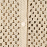 クロシェ襟付きニットカーディガン | coen【women】 | 詳細画像32