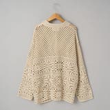 クロシェ襟付きニットカーディガン | coen【women】 | 詳細画像33