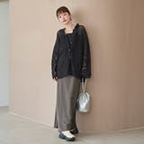 クロシェ襟付きニットカーディガン | coen【women】 | 詳細画像6