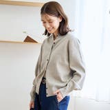 モチモチモックネック ウォッシャブルニットカーディガン | coen【women】 | 詳細画像10