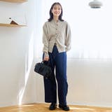 モチモチモックネック ウォッシャブルニットカーディガン | coen【women】 | 詳細画像12