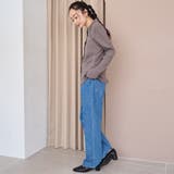 ウール混 襟付きリブニットカーディガン | coen【women】 | 詳細画像12