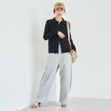 ウール混 襟付きリブニットカーディガン | coen【women】 | 詳細画像4