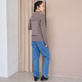 ウール混 襟付きリブニットカーディガン | coen【women】 | 詳細画像7