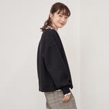 スウェットライク2wayニットカーディガン | coen【women】 | 詳細画像3