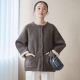 ダブルフェイス アウターライクニットカーディガン | coen【women】 | 詳細画像16