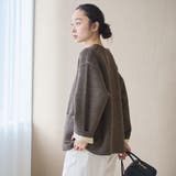 ダブルフェイス アウターライクニットカーディガン | coen【women】 | 詳細画像17