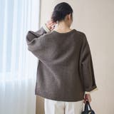 ダブルフェイス アウターライクニットカーディガン | coen【women】 | 詳細画像18