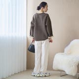 ダブルフェイス アウターライクニットカーディガン | coen【women】 | 詳細画像21