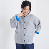 ダブルフェイス アウターライクニットカーディガン | coen【women】 | 詳細画像8