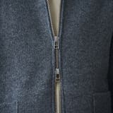 襟付きダブルジップニットジャケット | coen【women】 | 詳細画像9