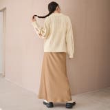 配色メローケーブル編みニットカーディガン | coen【women】 | 詳細画像8 