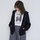 スウェットライク ニットジップパーカー | coen【women】 | 詳細画像2