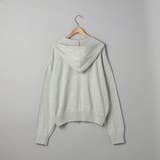 スウェットライク ニットジップパーカー | coen【women】 | 詳細画像11