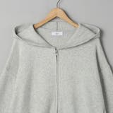 スウェットライク ニットジップパーカー | coen【women】 | 詳細画像12