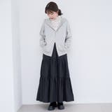 スウェットライク ニットジップパーカー | coen【women】 | 詳細画像8