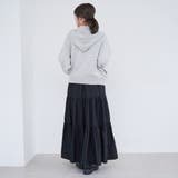 スウェットライク ニットジップパーカー | coen【women】 | 詳細画像9