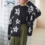 BLACK | 【PENNEYS（ぺニーズ）別注】アソートジャガード起毛ニットカーディガン | coen【women】