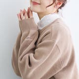 【選べる6色展開 スプリングカラー】袖刺繍 スウェットライクハイゲージニットカー… | coen【women】 | 詳細画像16 