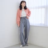 【選べる6色展開 スプリングカラー】袖刺繍 スウェットライクハイゲージニットカー… | coen【women】 | 詳細画像17 