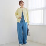 【選べる6色展開 スプリングカラー】袖刺繍 スウェットライクハイゲージニットカー… | coen【women】 | 詳細画像22 