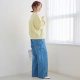 【選べる6色展開 スプリングカラー】袖刺繍 スウェットライクハイゲージニットカー… | coen【women】 | 詳細画像23 