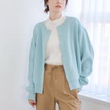 【選べる6色展開 スプリングカラー】袖刺繍 スウェットライクハイゲージニットカー… | coen【women】 | 詳細画像29 